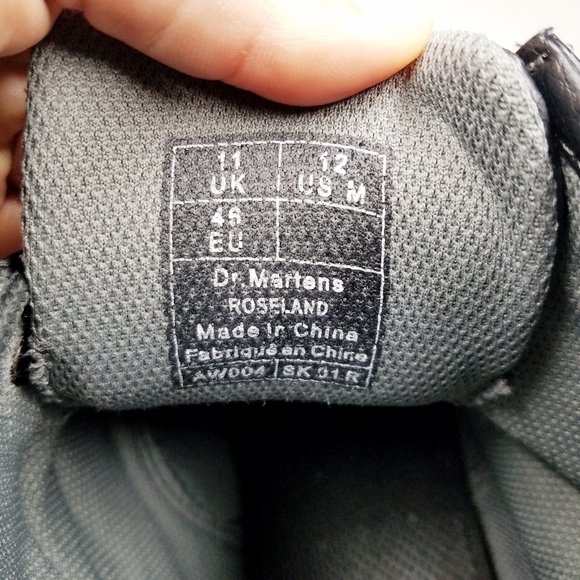 🌸Dr Martens | Men's‎ Leather High Top Boots 12 - Picture 9 of 14